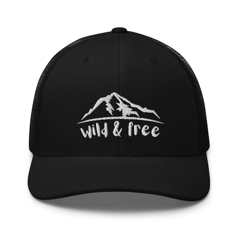 Wild & Free Mountain Trucker Cap