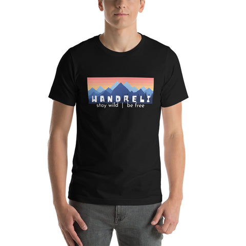 Sunrise Peak Men's T-shirt Wandreli ®