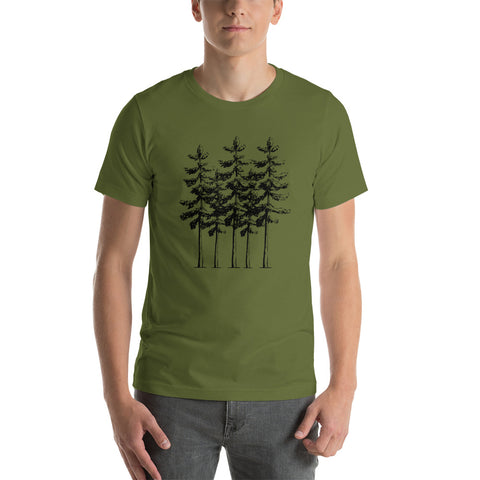 Pine Tree Forest Men's T-shirt