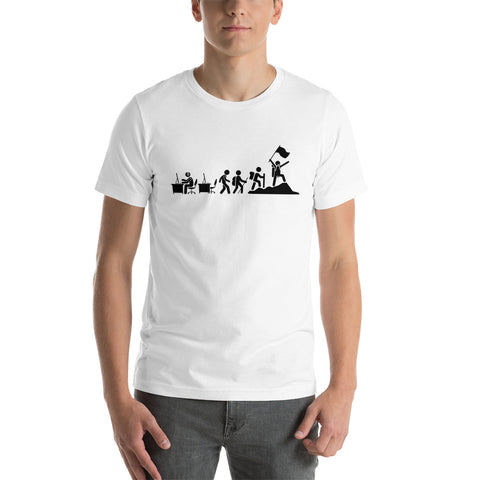 Hiker Evolution Men T-shirt